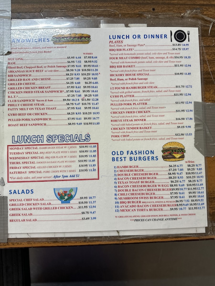 Hickory House Barbecue Menu - Image 4